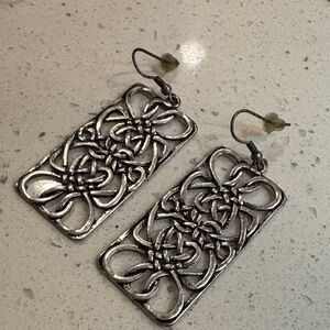 Sterling Silver Celtic knot earrings